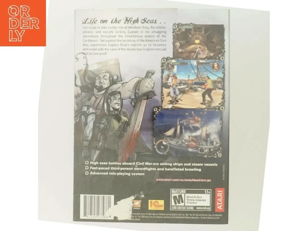 Billede 6 - PC spil - Swashbucklers Blue & Grey fra Atari