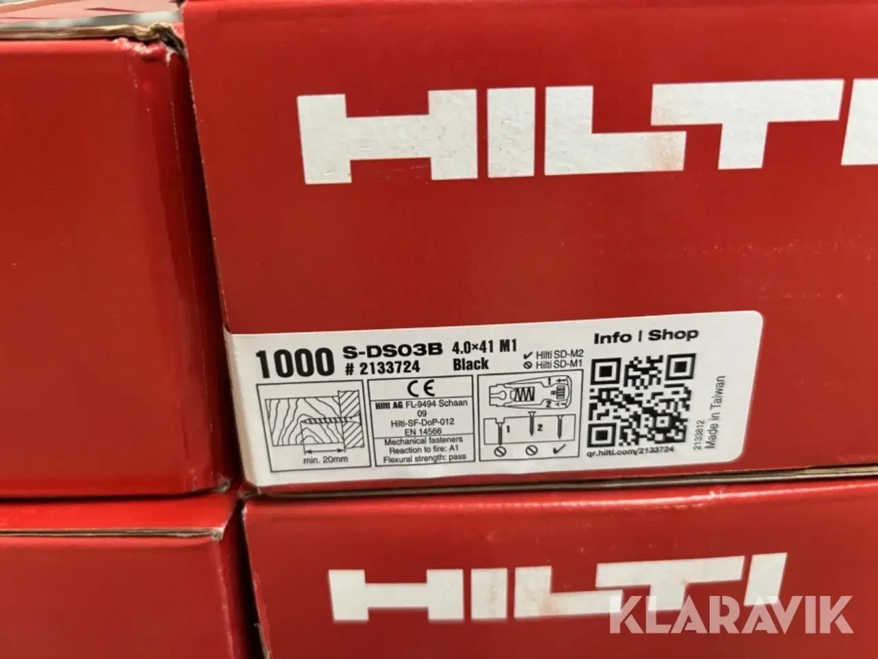 Billede 6 - Gipsskruer Hilti 64 kasser