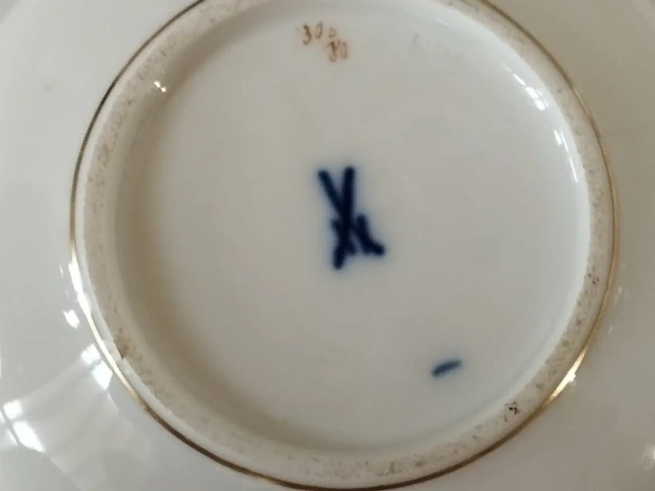 Billede 4 - Meissen, en porcelæn skål, uden revner og skår.
