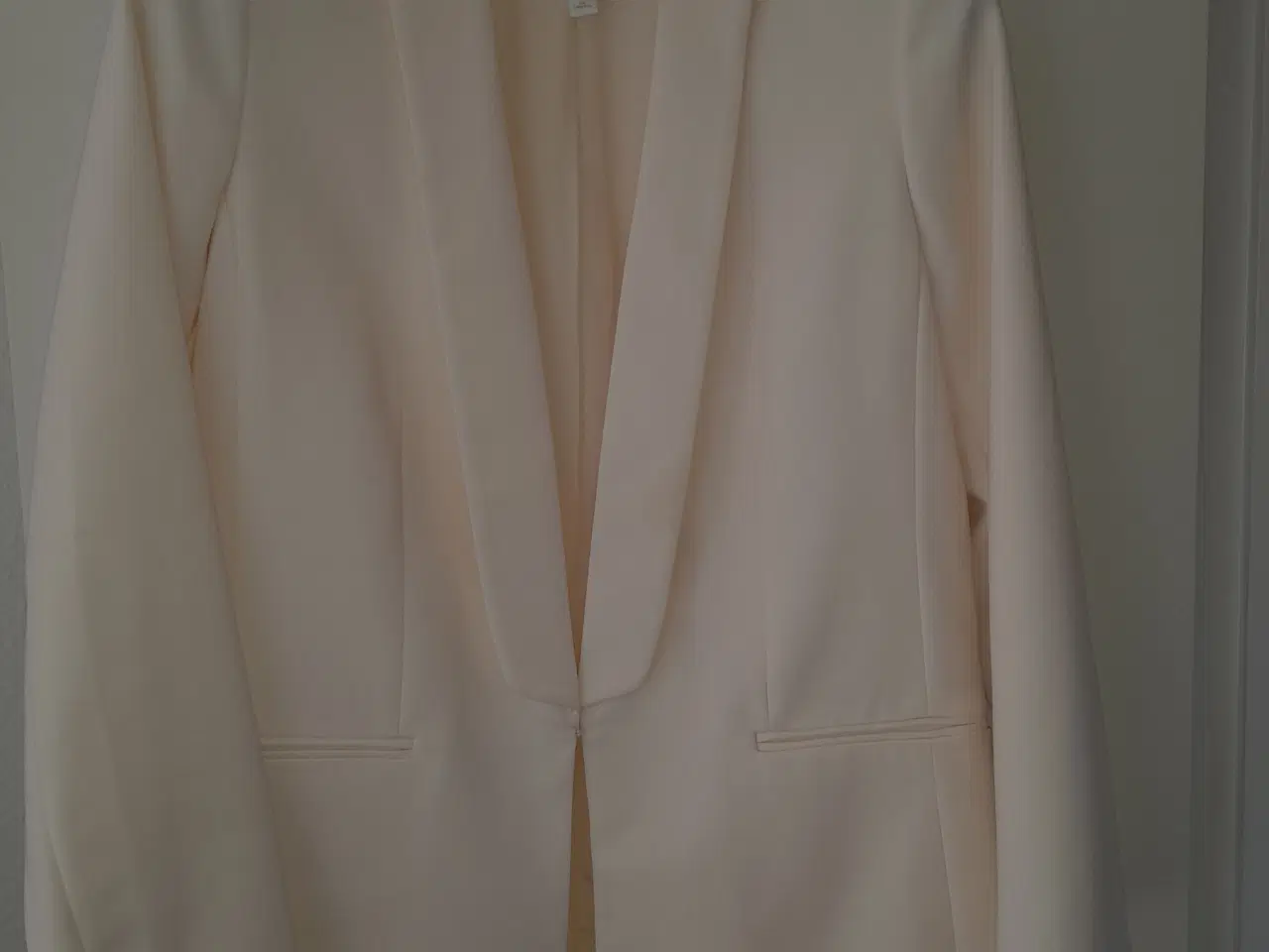 Billede 1 - Blazer, str. 40, HM,  Creme,  Ubrugt