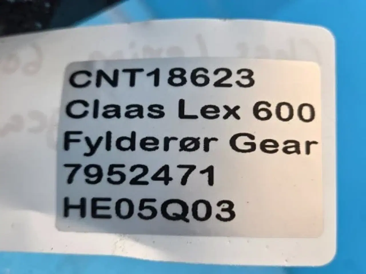 Billede 16 - Claas Lexion 600 Fylderør Gearkasse 7952471
