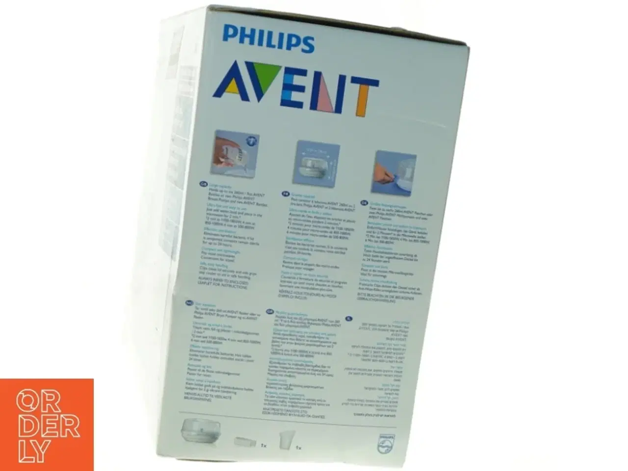 Billede 3 - AVENT flaskesterilisator fra Philips (str. 27 x 16 cm)