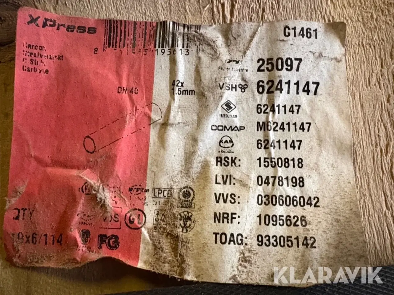 Billede 4 - Rustfri rør 180 meter