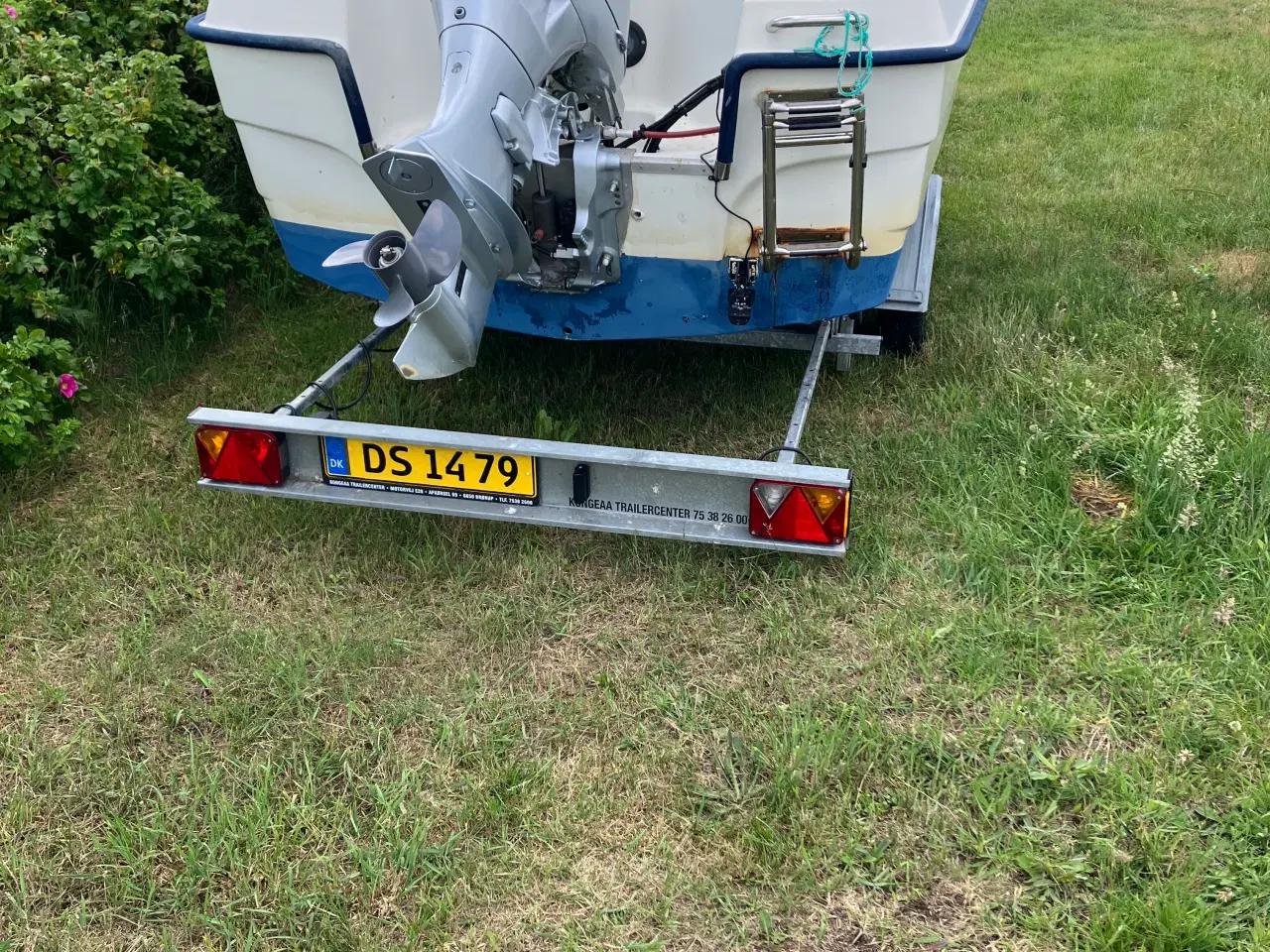 Billede 5 - Ryds 485 med 50hk Honda motor og bådtrailer.