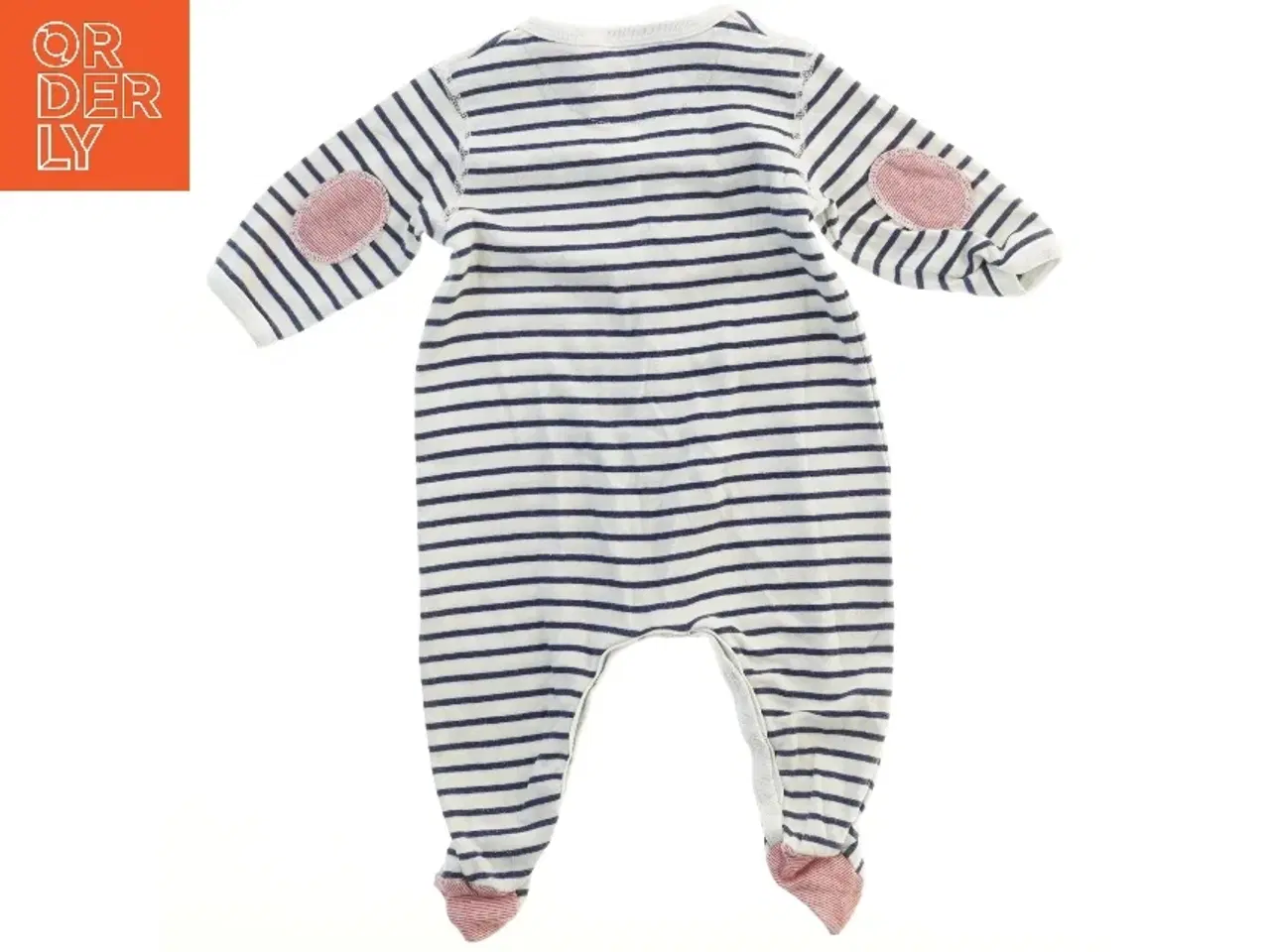 Billede 2 - Stribet heldragt til baby fra Petit Bateau (str. 68)