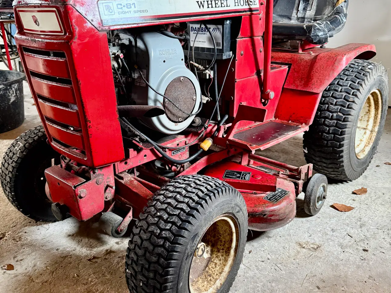 Billede 3 - Wheel Horse C-81 sælges. 