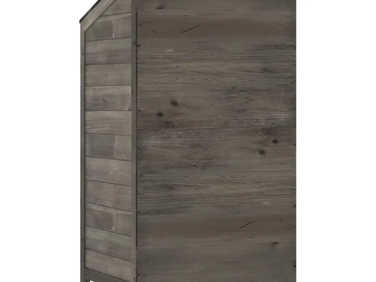 Billede 6 - Haveskur 55x52x112 cm massivt grantræ antracitgrå