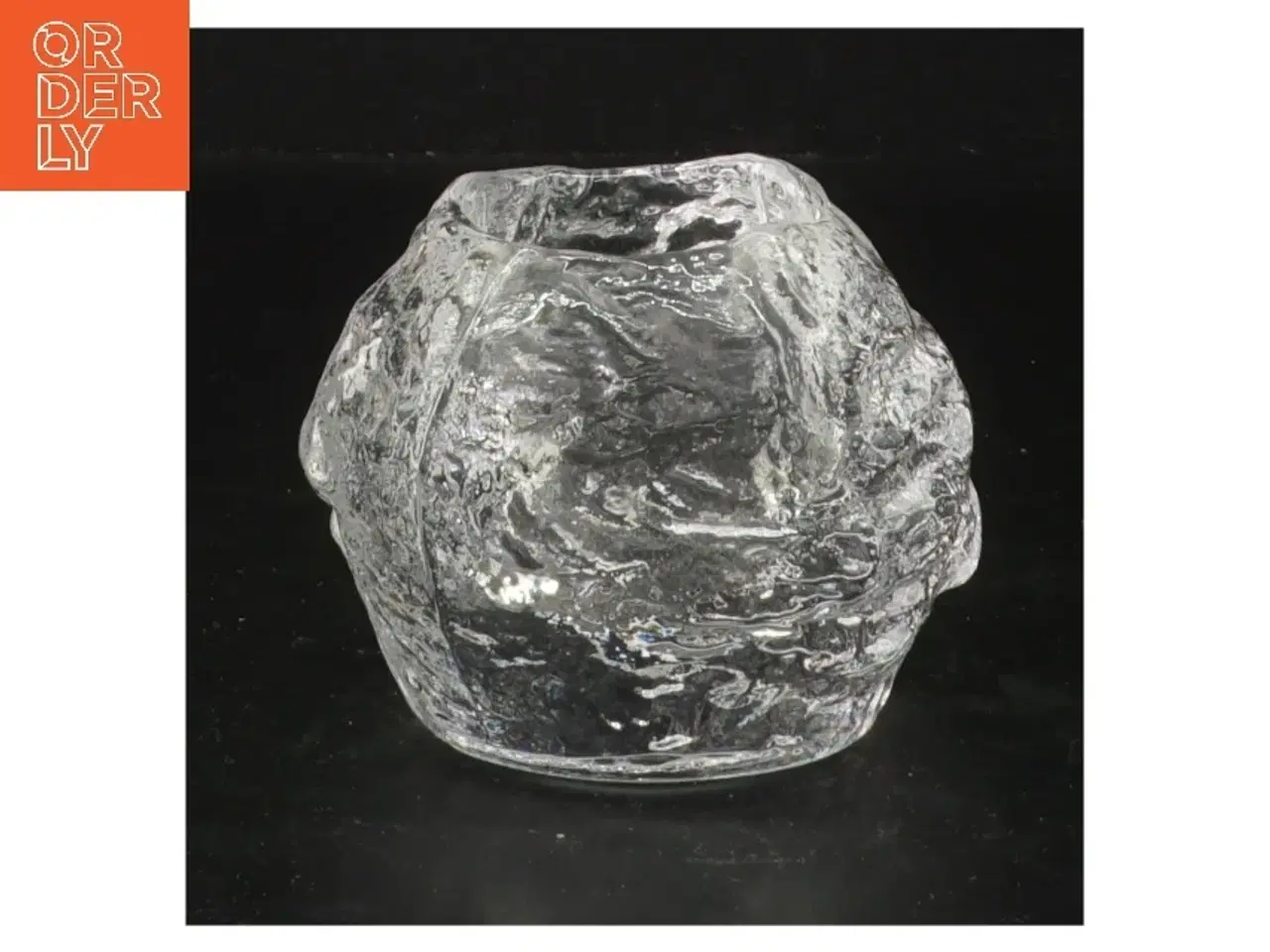 Billede 1 - Kosta Boda glaslysestage fra Kosta Boda (str. Ø 9 cm)