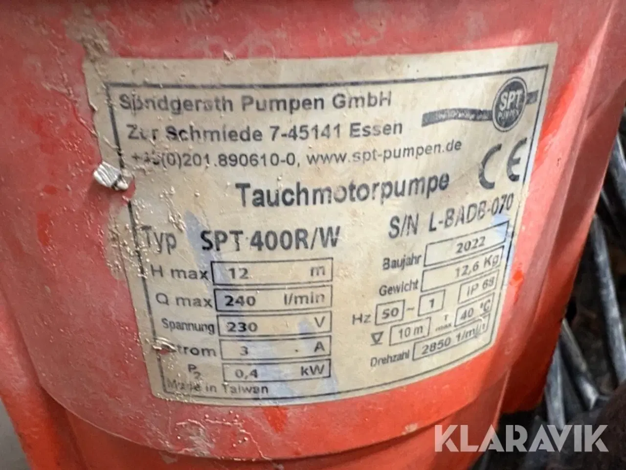 Billede 4 - Dykpumper 3 styks