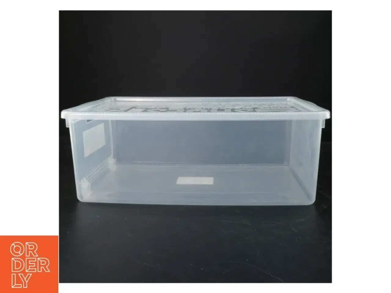 Billede 3 - Plastik opbevaringsbokse, 3 stk fra Plast Team (str. 28 x 25. x 13. cm. 3 styk)