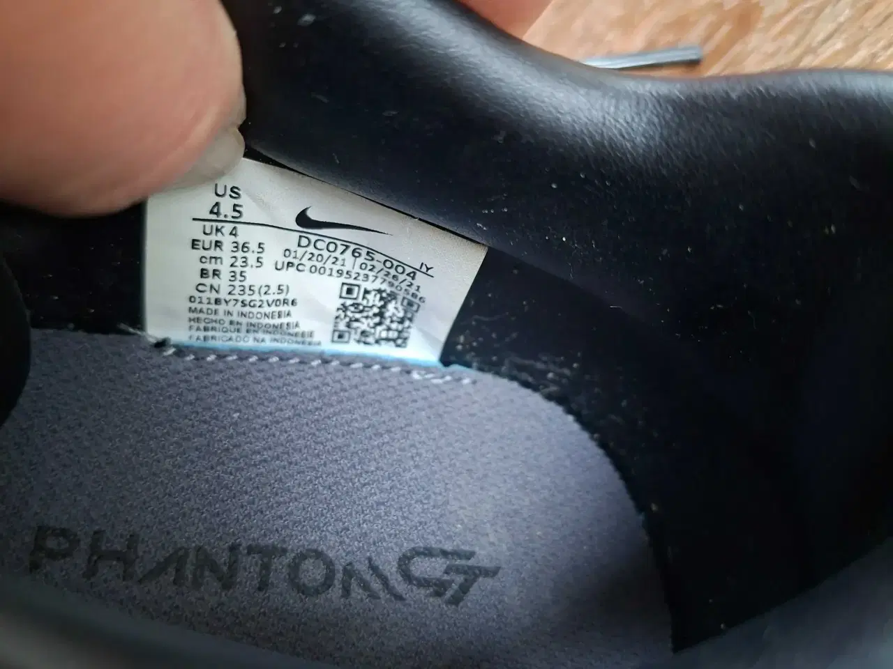 Billede 3 - Indendørs fodboldstøvler ubrugt