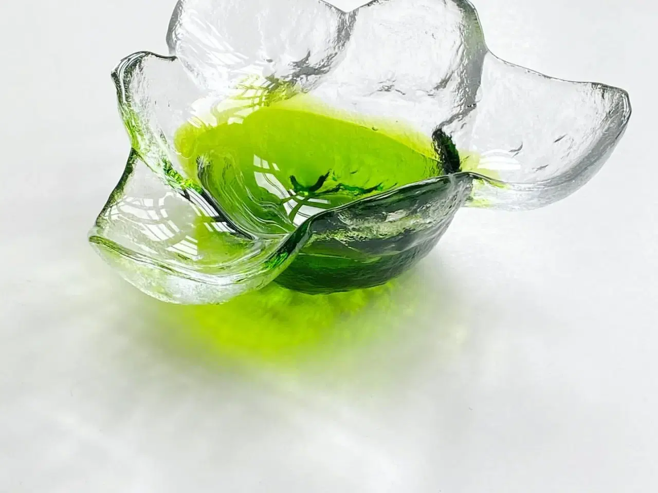 Billede 2 - Pertti Santalahti for Humppila, glasskål m grøn bund, Kivi-set