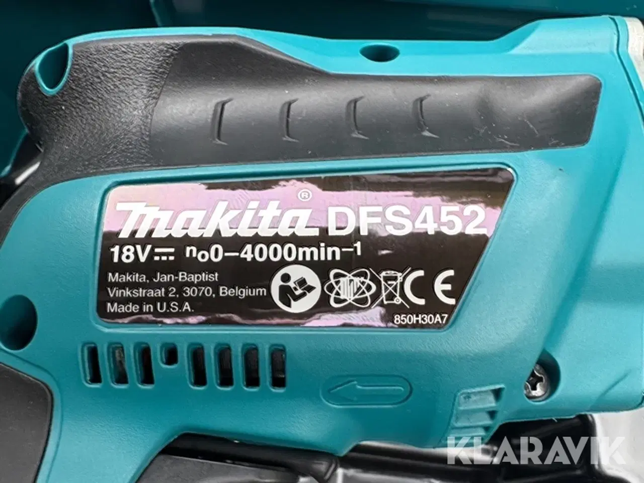 Billede 10 - Gipsskruemaskine Makita DFS452