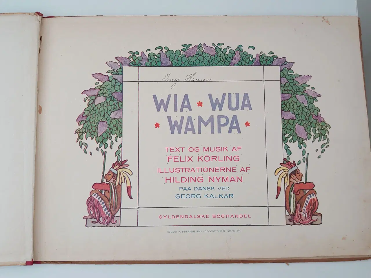 Billede 4 - Felix Körling: Wia-Wua-Wampa. År 1919?