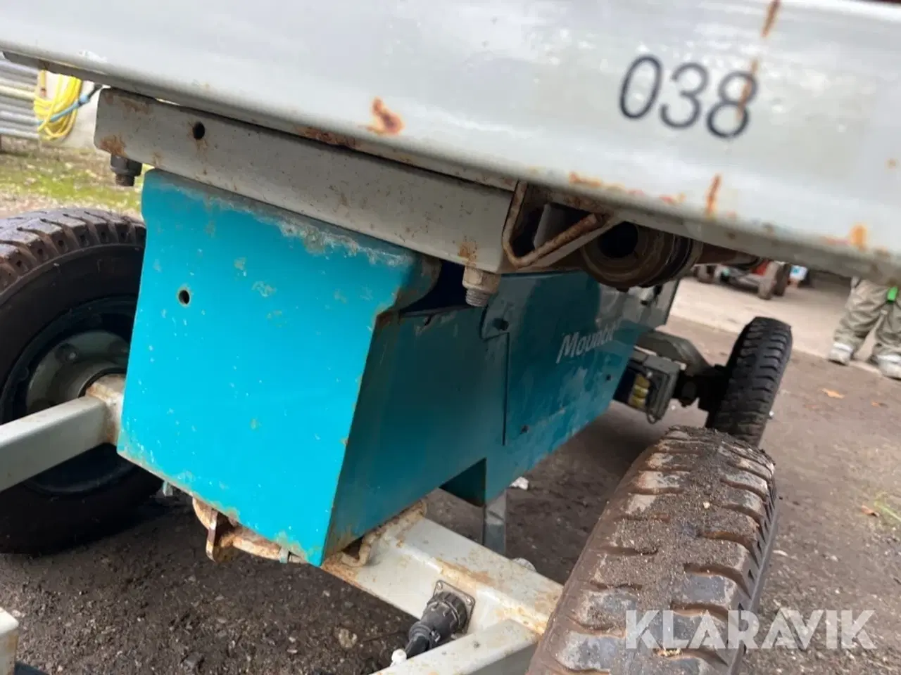 Billede 11 - Transport vogn Mountit Transittrolley med løfte funktion