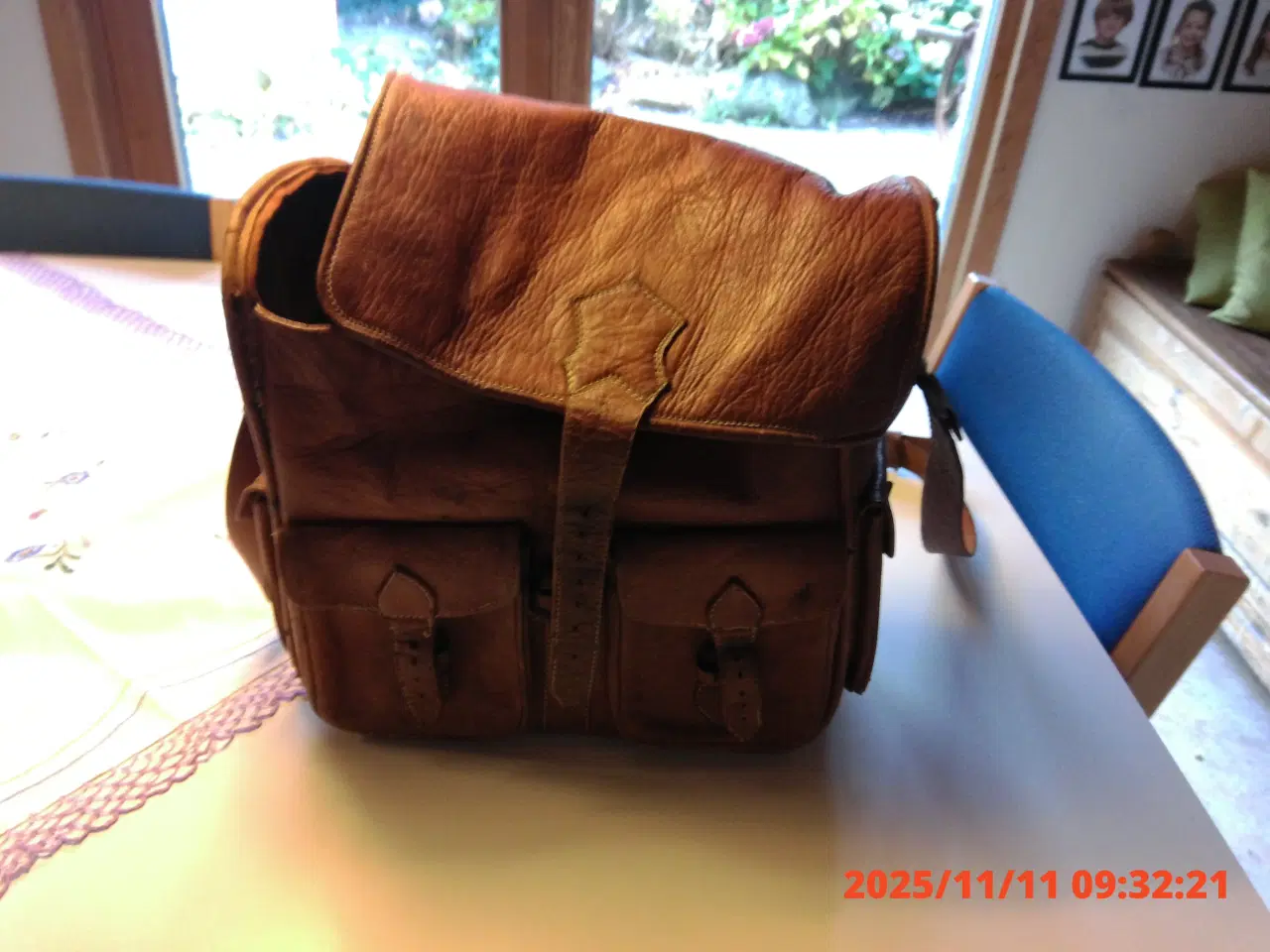 Billede 1 - Vintage lædertaske