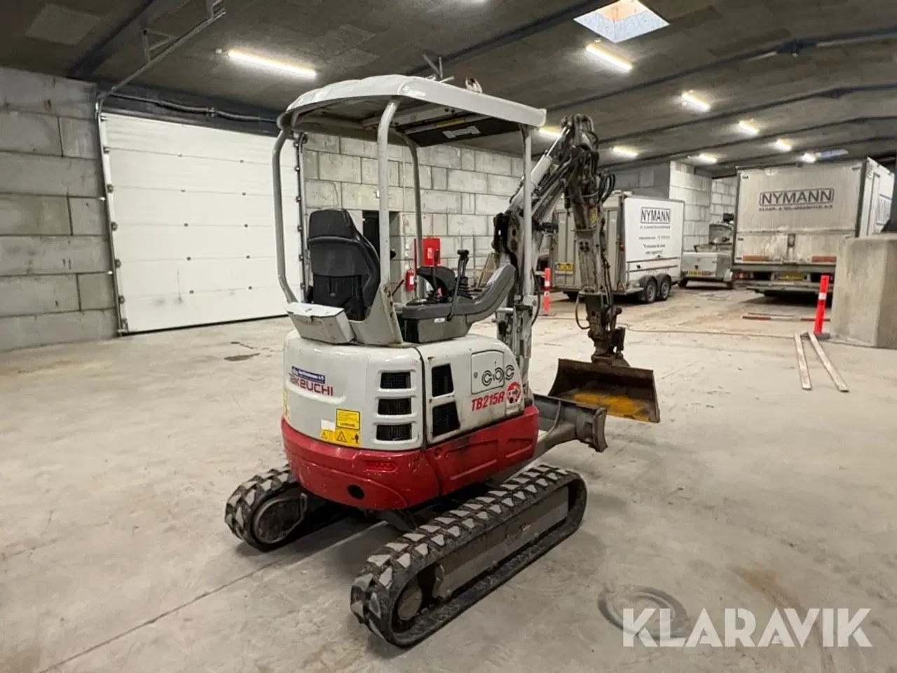 Billede 5 - Gravemaskine Takeuchi TB215R med 3 skovle