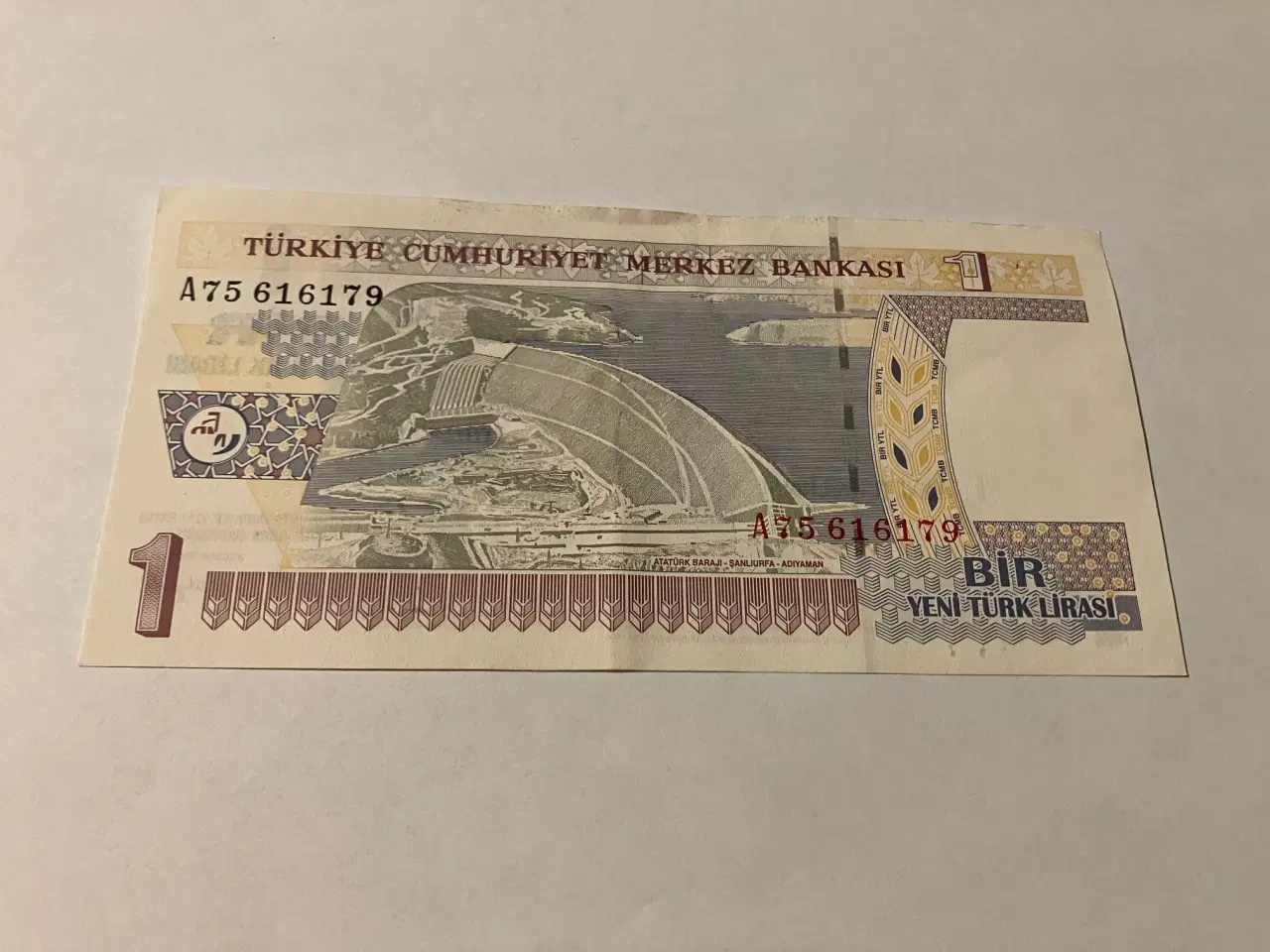 Billede 2 - 1 Lira Turkey 1970