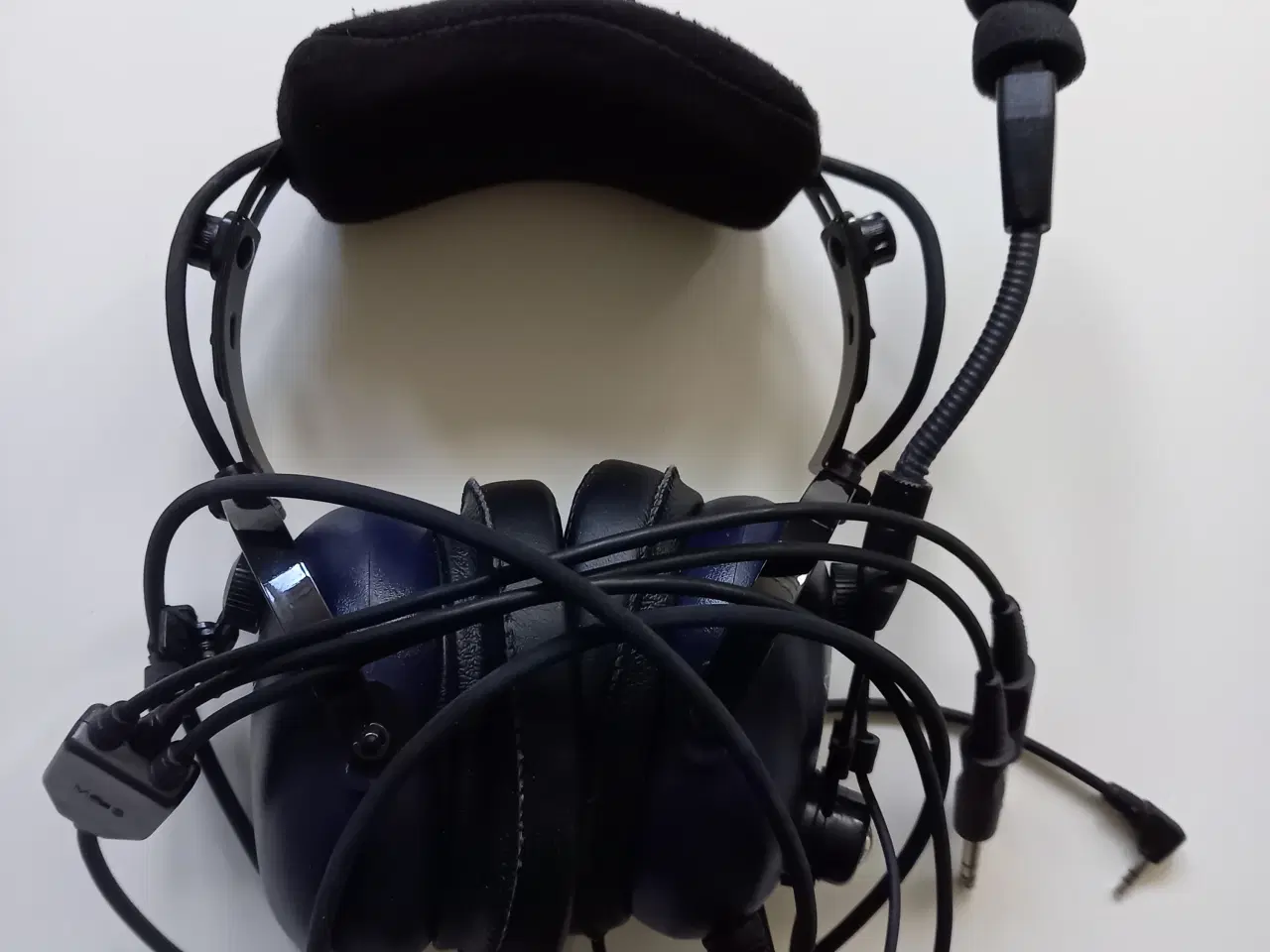 Billede 1 - Pilot headset med mikrofon