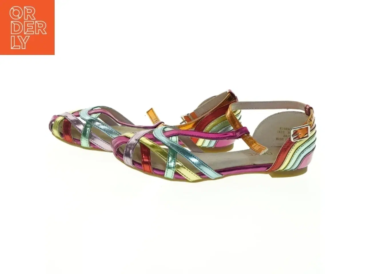Billede 5 - Multifarvede flade sandaler fra Next (str. 30)