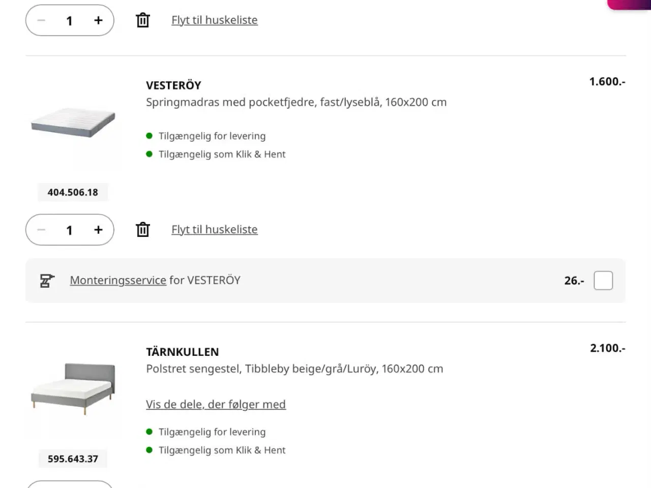 Billede 5 - Helt ny og komplet seng