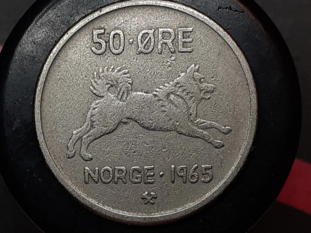Billede 1 - Norge, 50 øre 1965
