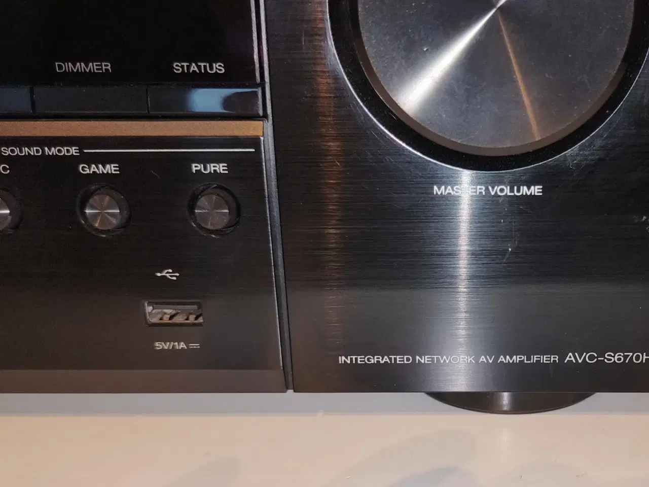 Billede 3 -  Denon AVCS670H Black 5.1 AV reciever