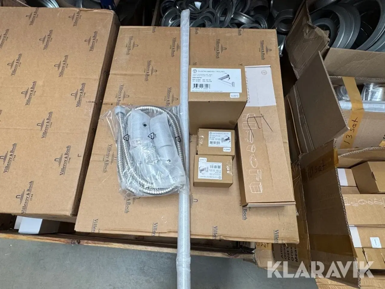 Billede 2 - Tilbehør til badeværelset 10 sæt LOT