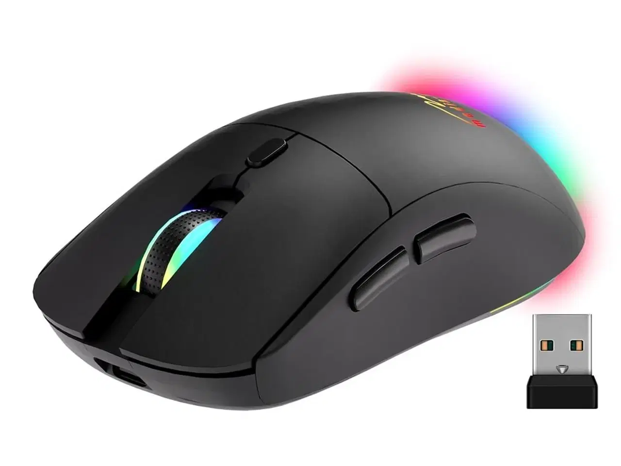 Billede 1 - Trådløs mus 2-i-1 med Bluetooth/RF – Media Tech MT1124, Silent & Genopladelig