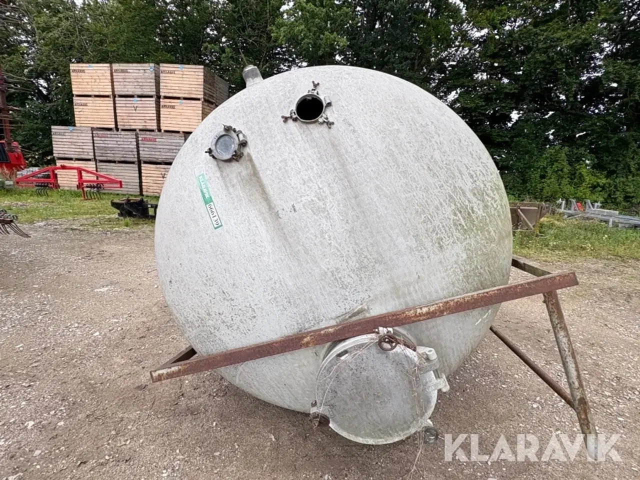 Billede 2 - Rustfri ståltank