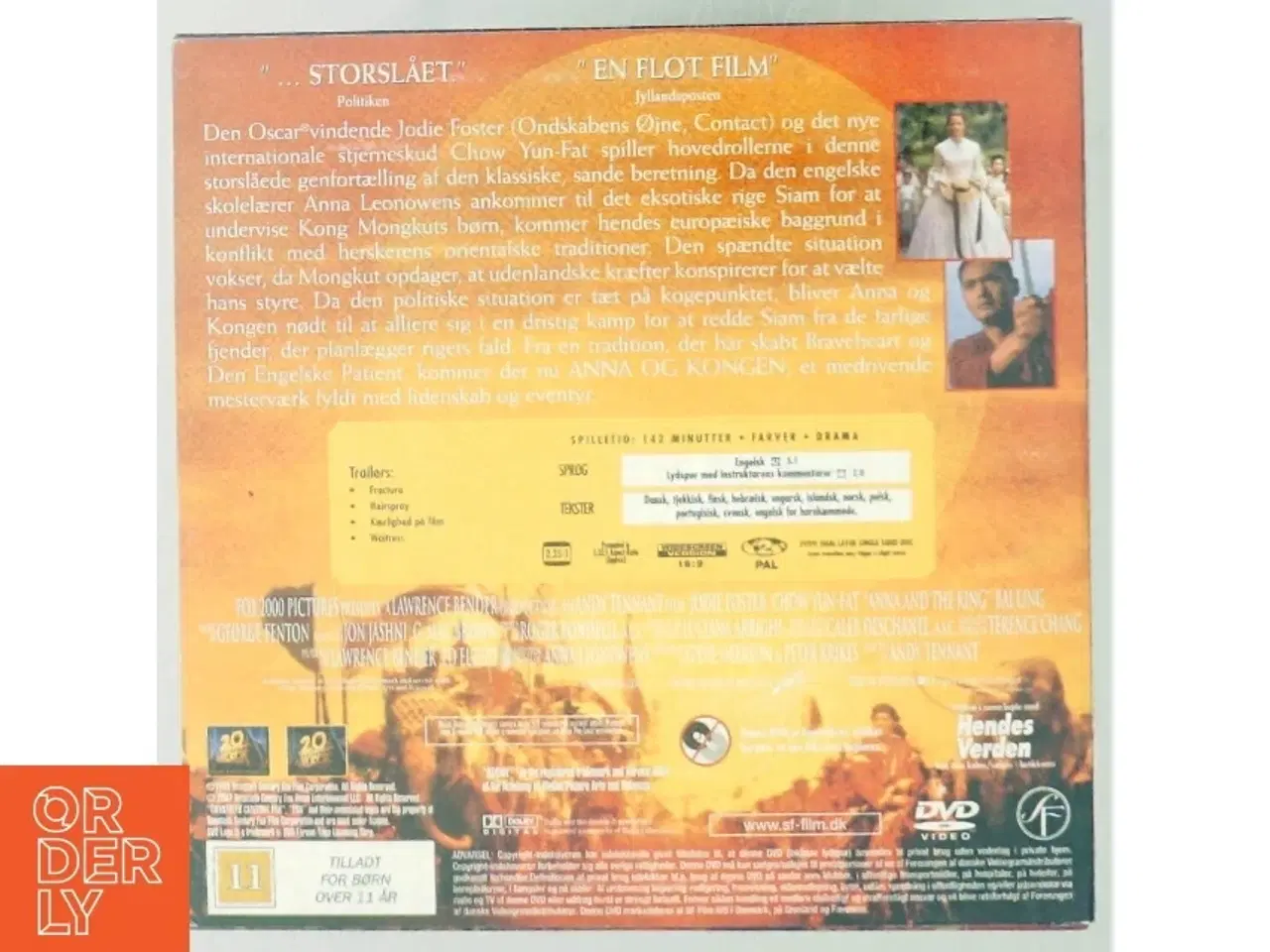 Billede 3 - Anna og Kongen (DVD)