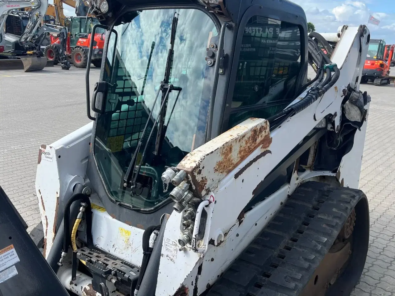 Billede 9 - Bobcat t590 MED afretter+powerrake+knuser