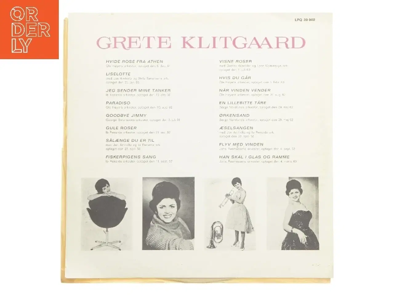 Billede 3 - Grete Klitgaard LP Plade