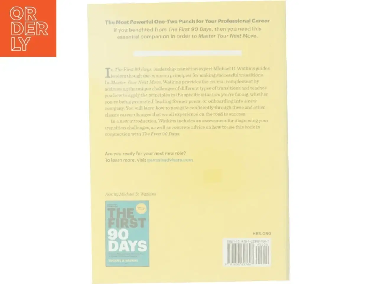 Billede 3 - Master your next move : the essential companion to the first 90 days af Michael D. Watkins (1956-) (Bog)