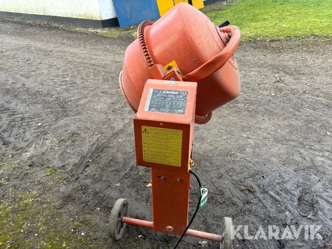 Billede 2 - Blandemaskine, værktøjstavler og donkraft Lescha Euro-Mix 125