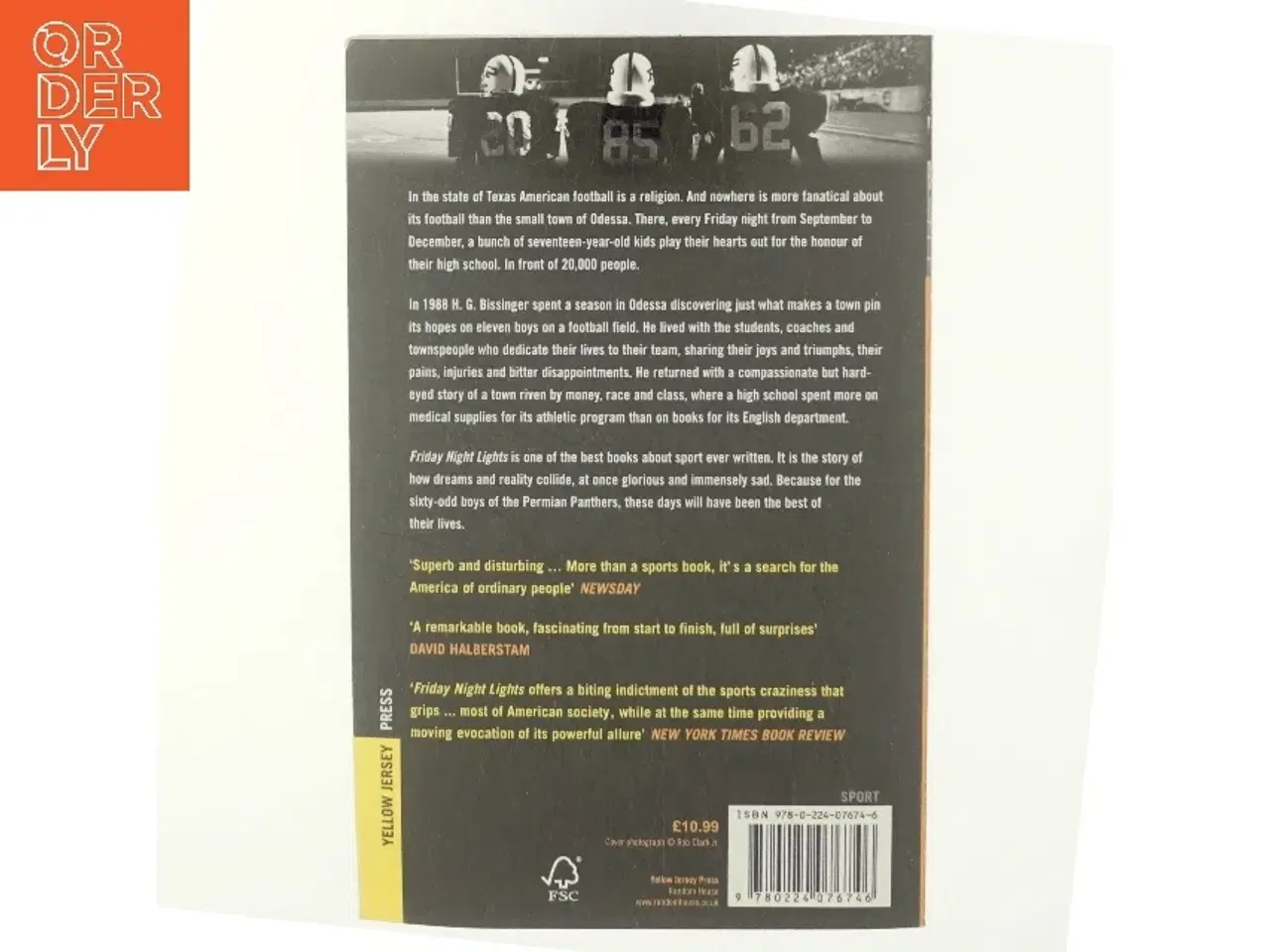 Billede 3 - Friday Night Lights af H. G. Bissinger (Bog)