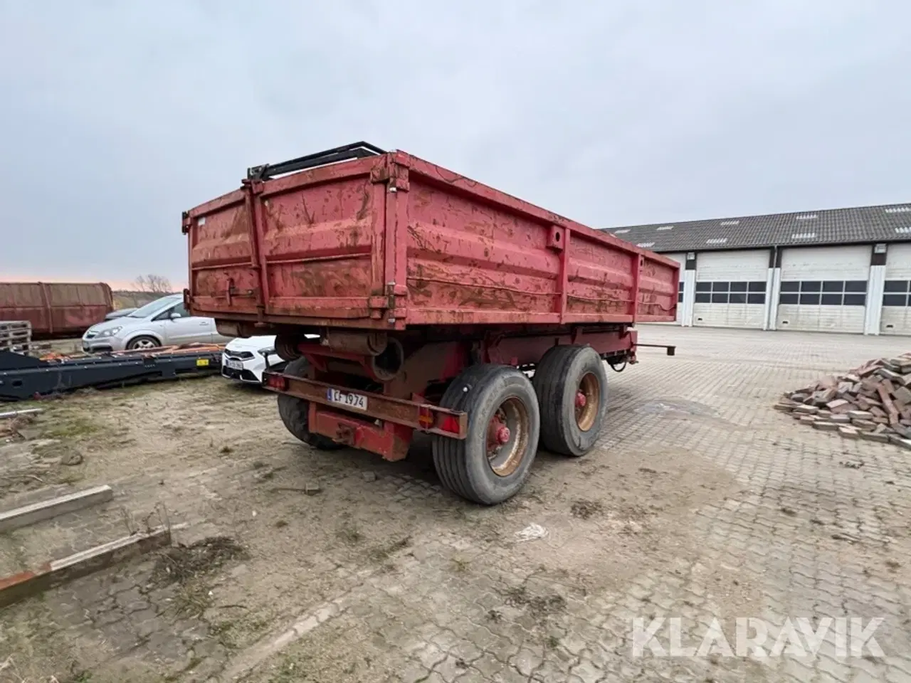 Billede 5 - Kroghejsevogn Holsø HCV 170 med kasse