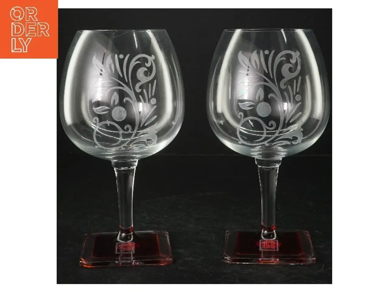 Billede 1 - glas fra Beefeater (str. H. 20 cm)
