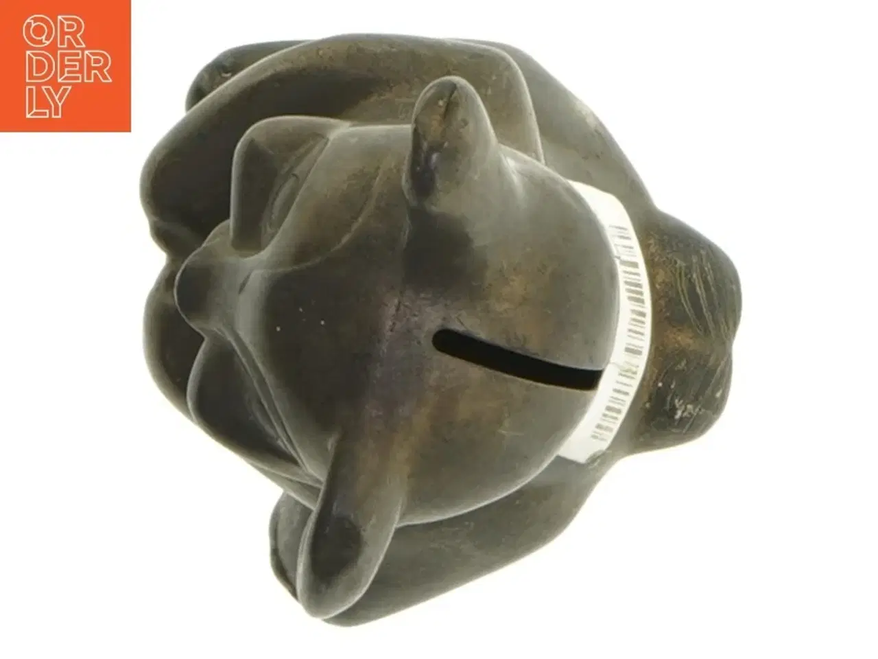 Billede 6 - Gammel sparegris i form af figur (str. 14 cm)