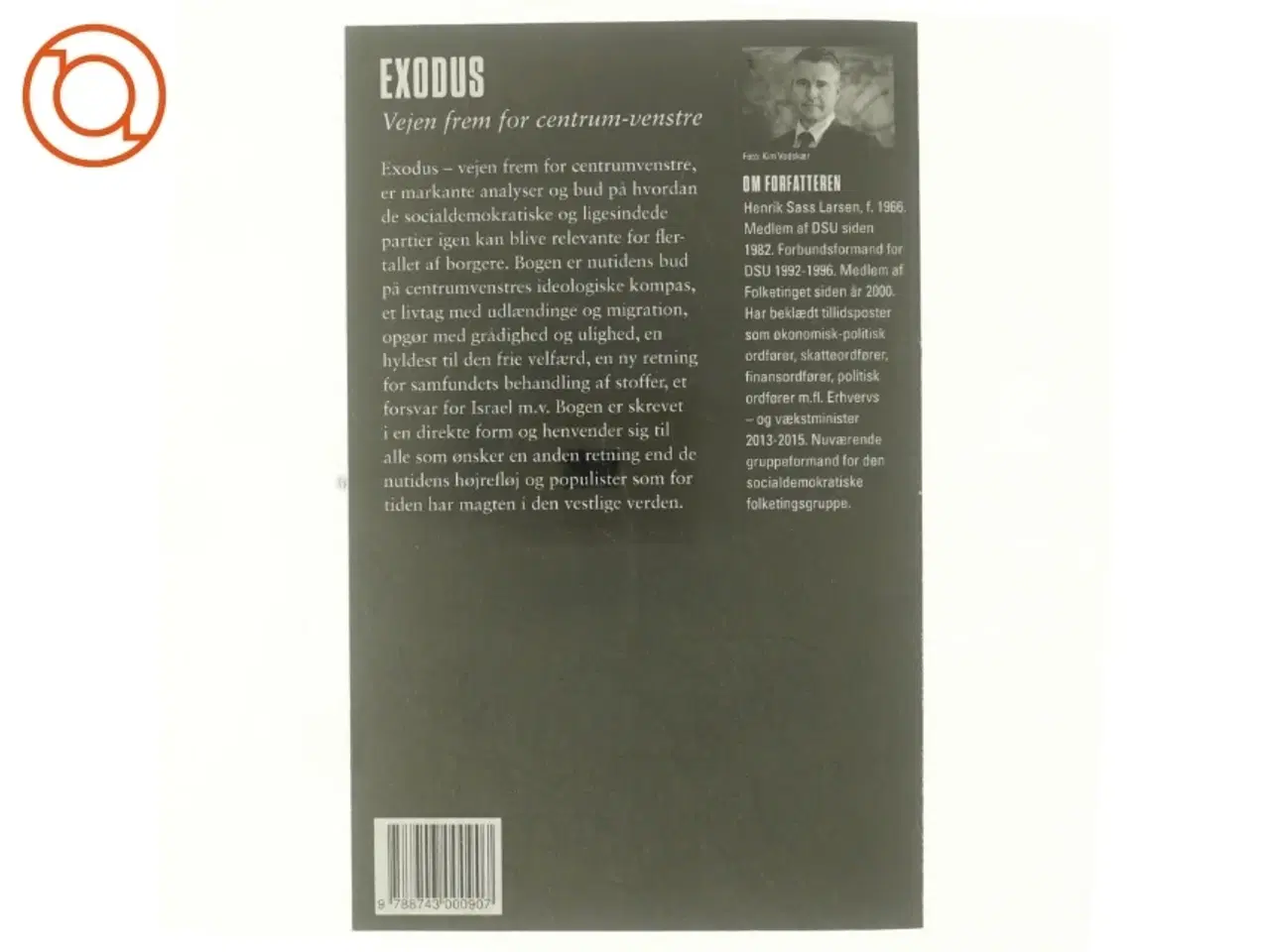 Billede 3 - Exodus. Vejen frem for centrum-venstre af Henrik Sass Larsen (bog)