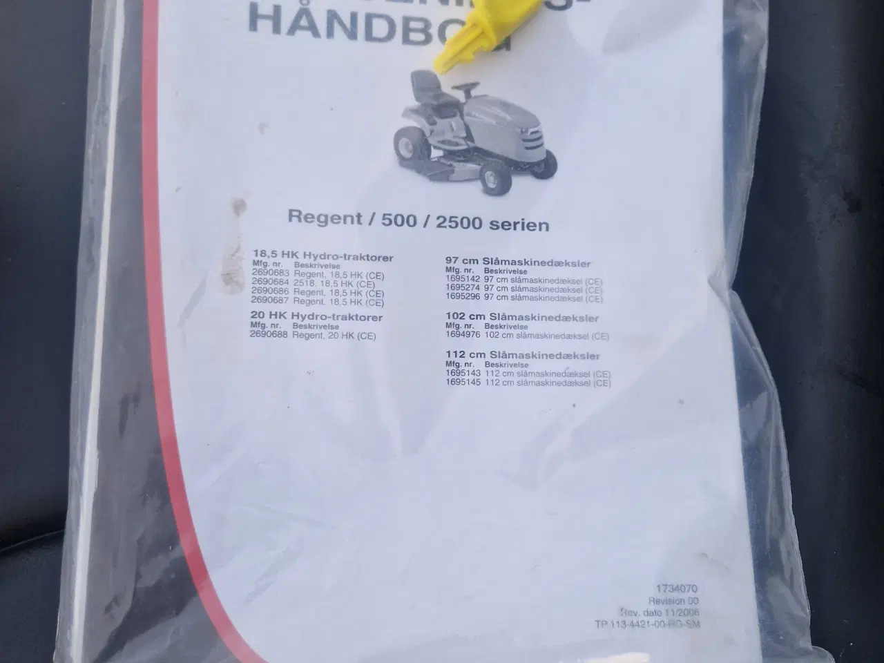 Billede 6 - Havetraktor simplicity 18hp