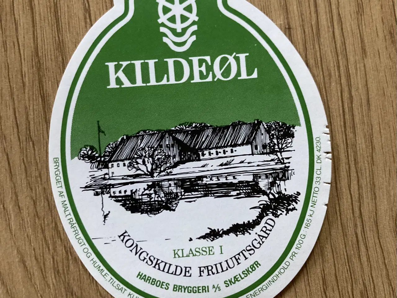 Billede 1 - Harboes Bryggeri – Kildeøl Kongskilde
