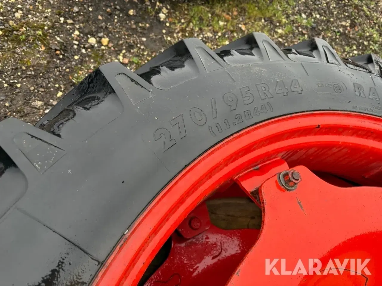 Billede 11 - Landbrugsdæk Michelin + Kleber 270/95R44 + 11.2R28 XM 25 4 styk