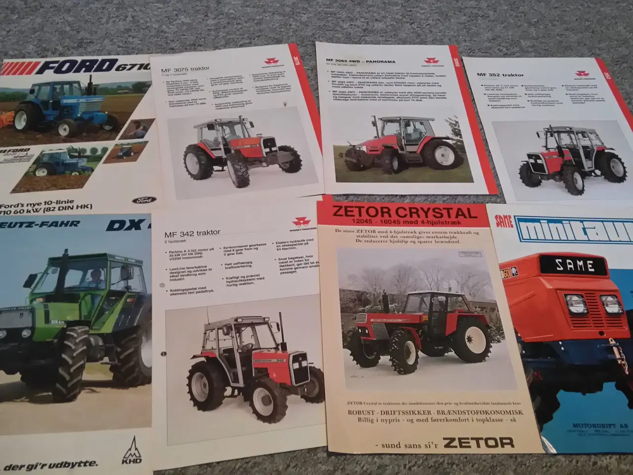 Billede 11 - Traktor og landbrugsmaskin brochurer