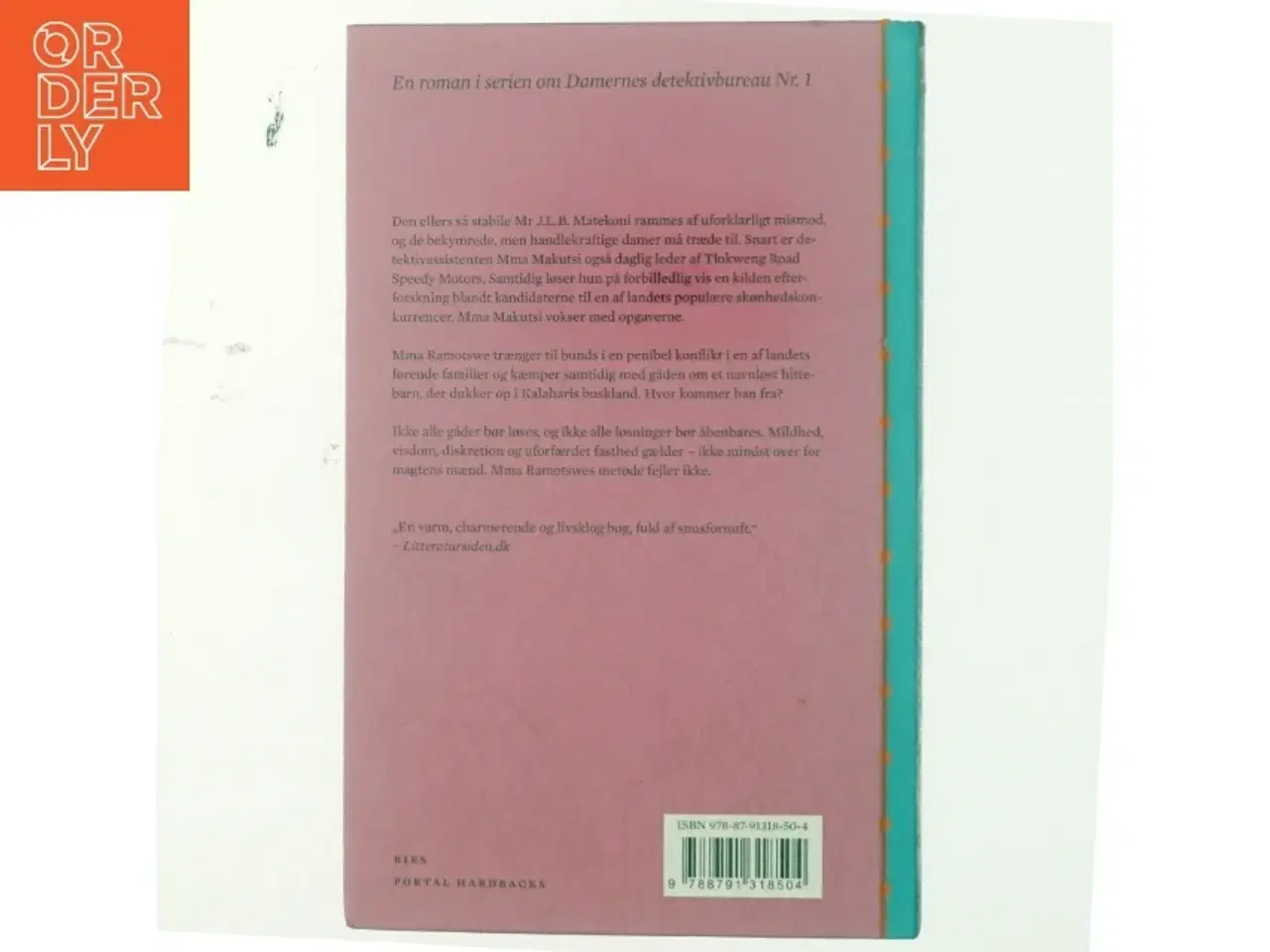 Billede 3 - Moral for smukke piger : roman af Alexander McCall Smith (Bog)