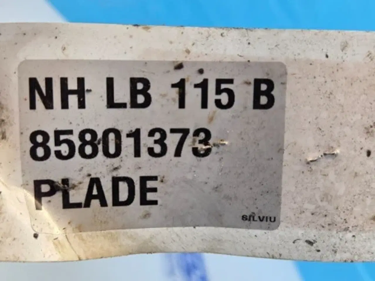 Billede 11 - New Holland LB115B Plade 85801373