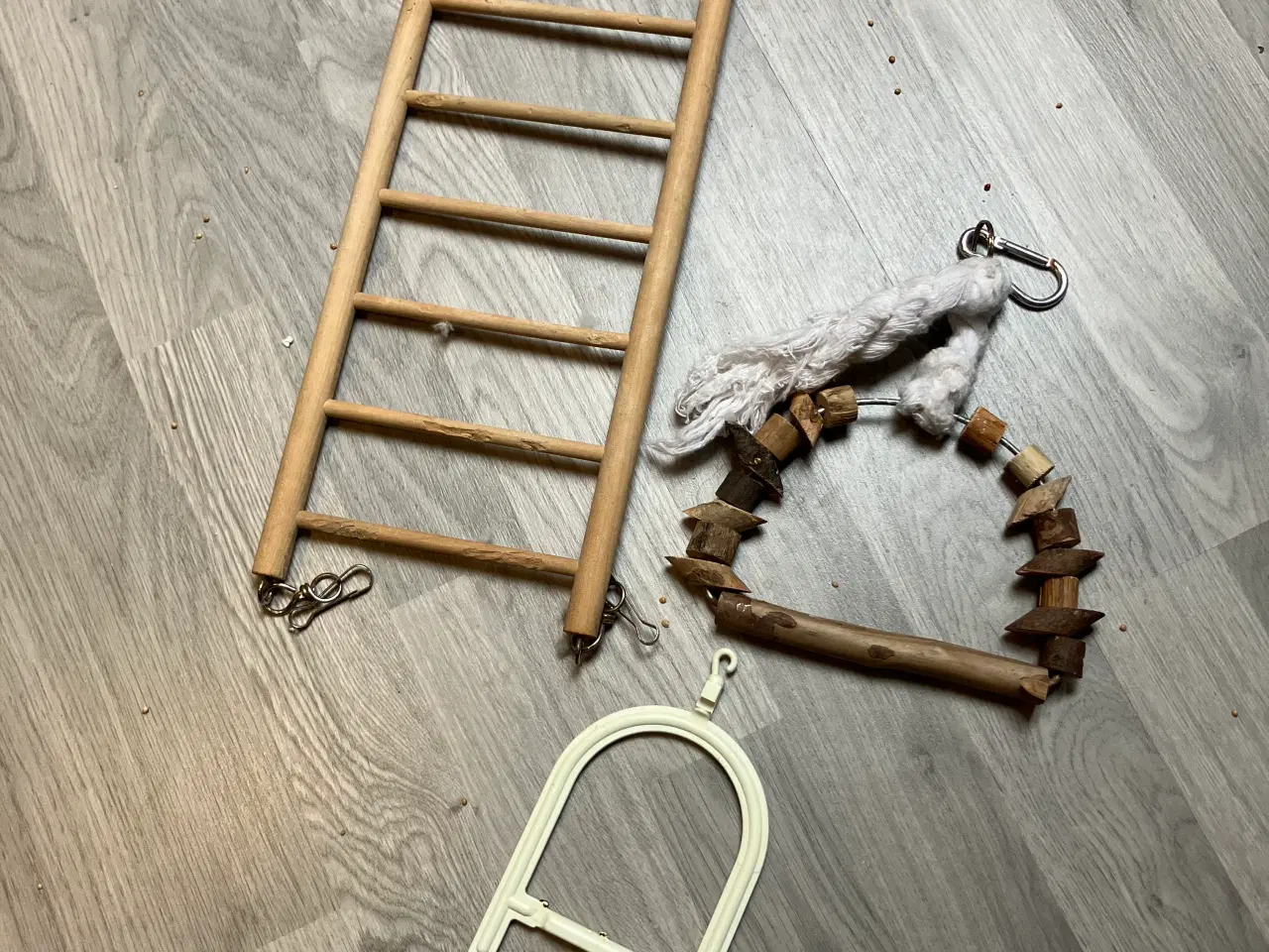 Billede 3 - Undulater med bur