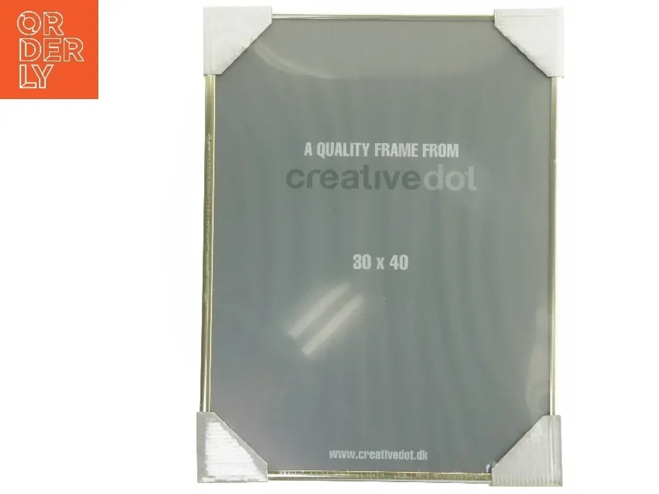 Billede 1 - Ramme i metal (str. 30x40)