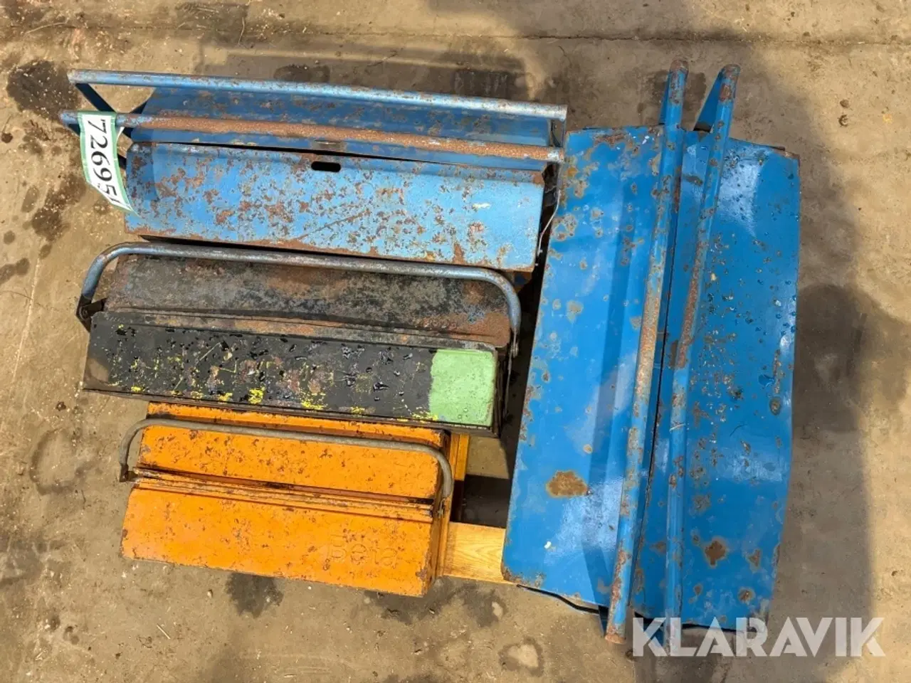 Billede 9 - Værktøjskasser - uden indhold - 4 styks