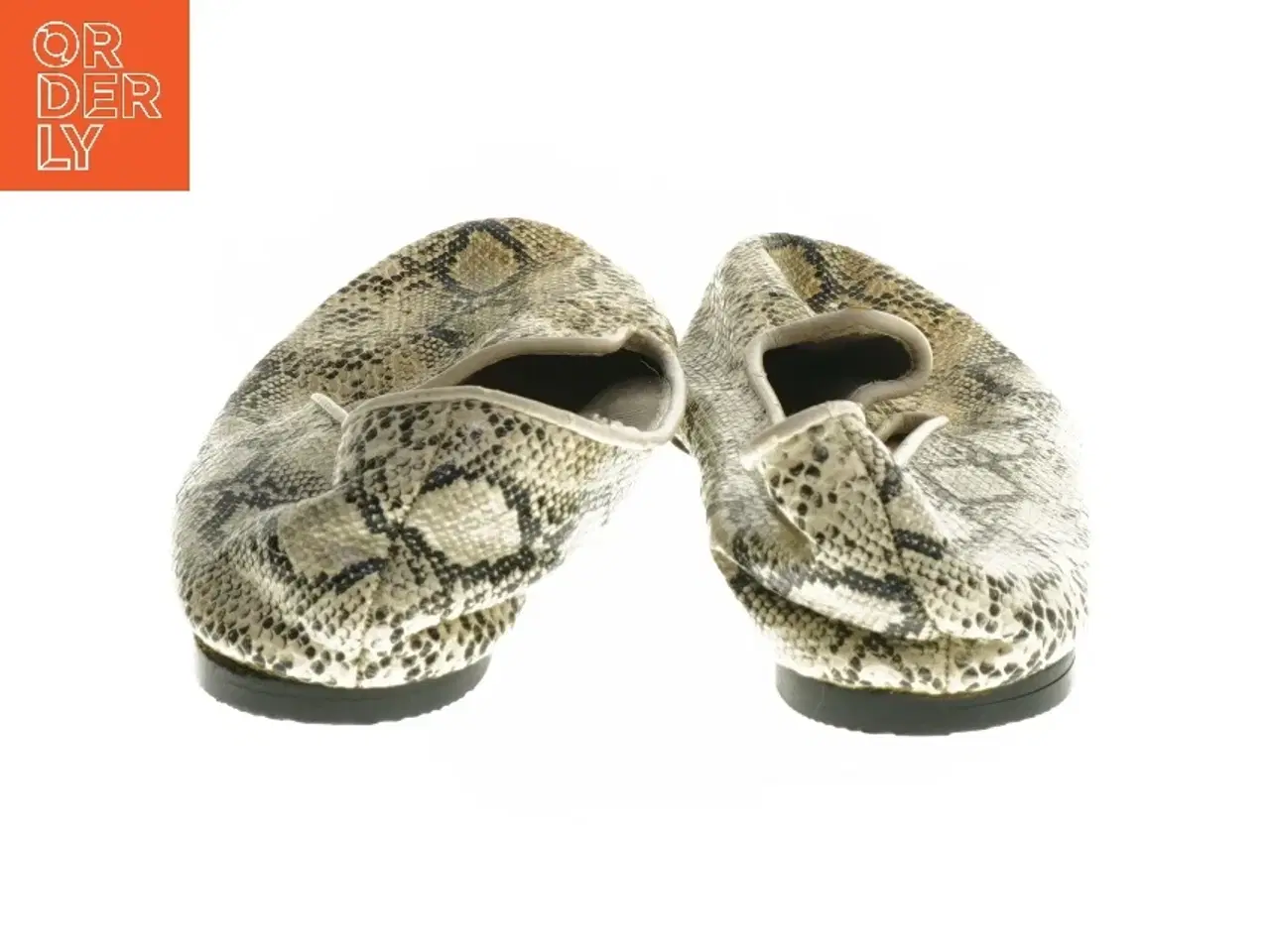Billede 2 - Nye Dame loafers med slangeskindsmønster (str. 38 )
